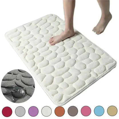 Plush Comfort Memory Foam Bath Mat