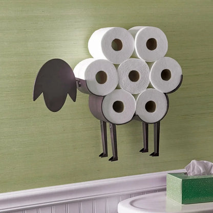 Cute Sheep-Shaped Toilet Paper Holder