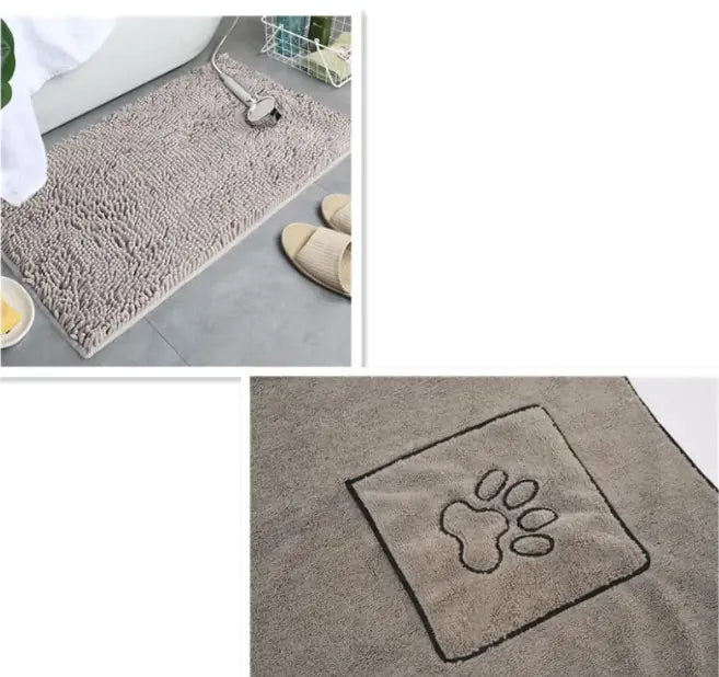 Water-Resistant NonSlip Bathroom Mat